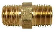 Coated Brass Hex Nipple, Feature : Fine Finished, Rust Proof