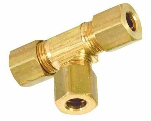 Brass Tee, for Plumbing Pipe, Feature : Rust Proof