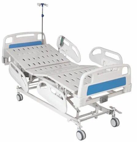 Polished Mild Steel Hospital ICU Bed, Size : 3 x 6.2 ft.