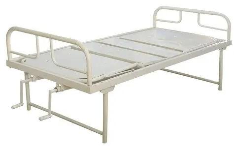 Powder Coated Mild Steel Semi Fowler Bed, for Hospital, Size : 33x75x22 Inch