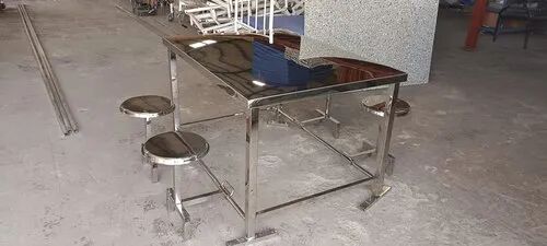 Stainless Steel Canteen Table, Size : 2.5x4 Inch