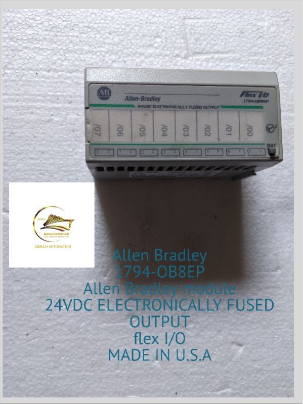 allen bradley 1794-ob8ep 24vdc electronically fused output module