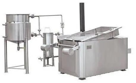 Semi Automatic Chips Frying Machine, Capacity: 100 Kg/hr