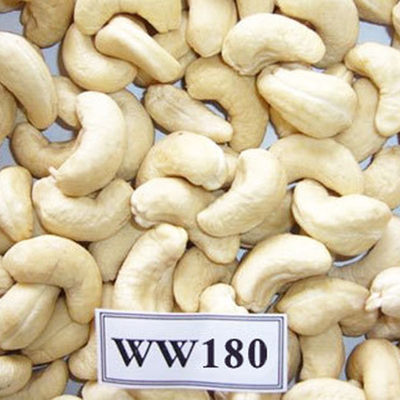 Cashew Nut, Packed ,Grade: W180, Shelf Life : 12 Months