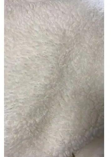 White Fleece Fabric, Width : 70-90 Inch