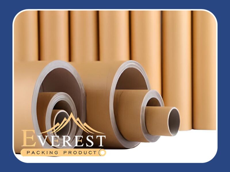 Brown | Golden | White Large Size Paper Core, for Plastic Flim, Strapping Patti Rolls