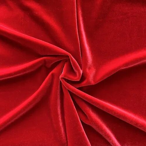 Plain Velvet Fabric, Width : 35-36