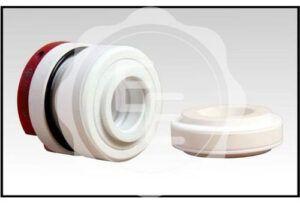 Automatic Round Halar Coating Teflon Mechanical Seal, for Industrial, Sealing Type : Single Spring