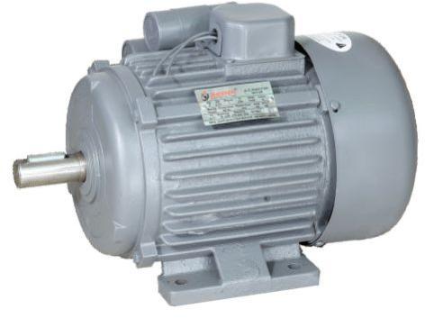 Round High Efficiency Cast Iron Induction Motor, for Industrial Use, Feature : Durable, Rigid Design
