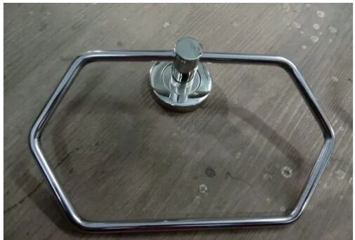 Stainless Steel Bathroom Towel Ring, Color : Silver