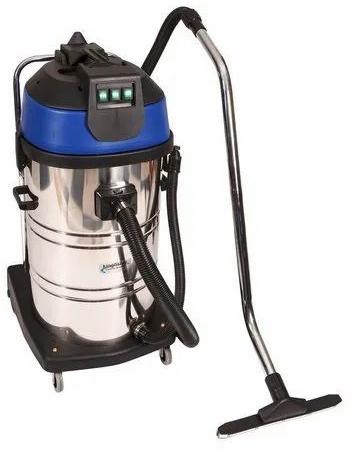 Silver Semi Automatic Electric Industrial Vacuum Cleaner, Voltage : 220V