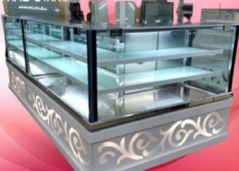 Electric Metal Cake Display Counter, Feature : Auto Cooling Temperature, Fast Cooling
