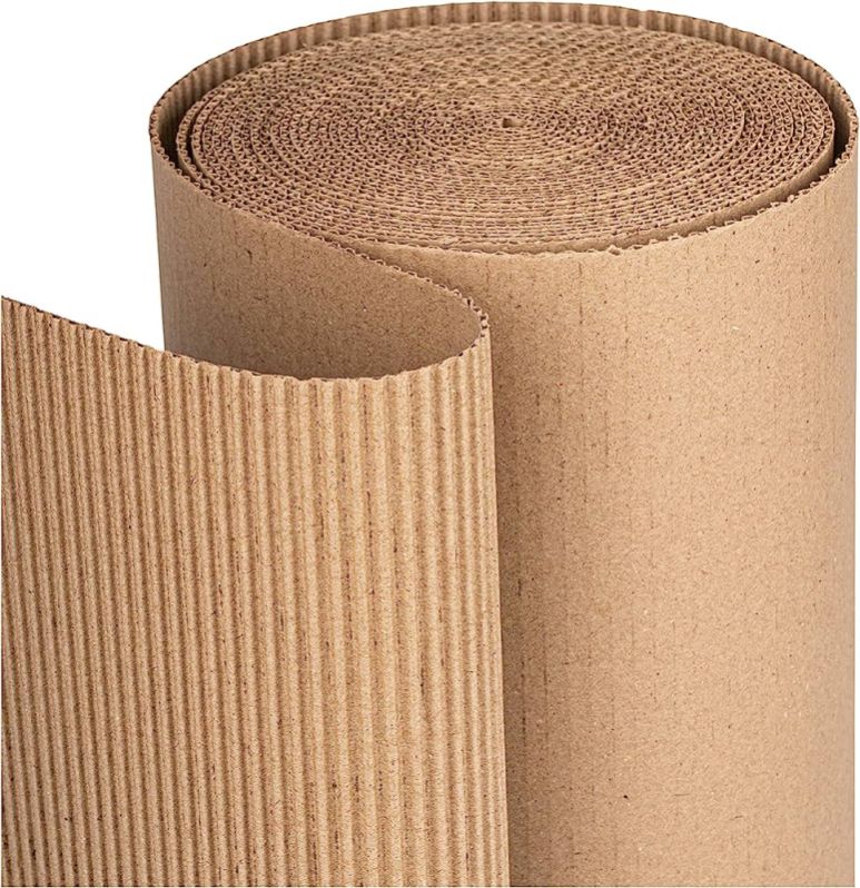 Bbhoi Exports Packaging Corrugated Paper Roll, For Shipping, Feature : Recyclable, Lightweight, High Strength