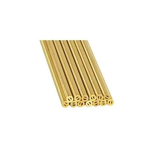 Round Polished EDM Brass Tube, for Electrical Purpose, Grade : AISI, ASTM