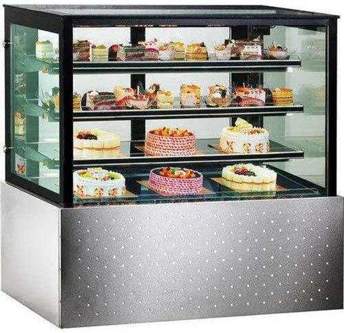 Glass Bakery Display Counter, for Displaying, Shop Use, Feature : Crack Resistance, Eco Friendly, Fine Finishing