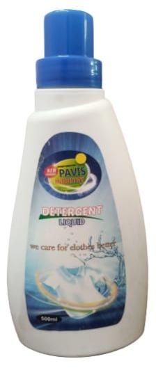 Sky Blue Pavis 500 ml Liquid Detergent, for Cloth Washing, Feature : Remove Hard Stains, Skin Friendly