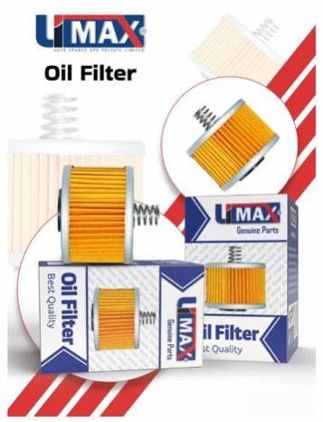 Umax Plastic Motorcycle Air Filter, Shape : Round