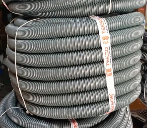Flexible PVC Pipe, Color : Grey