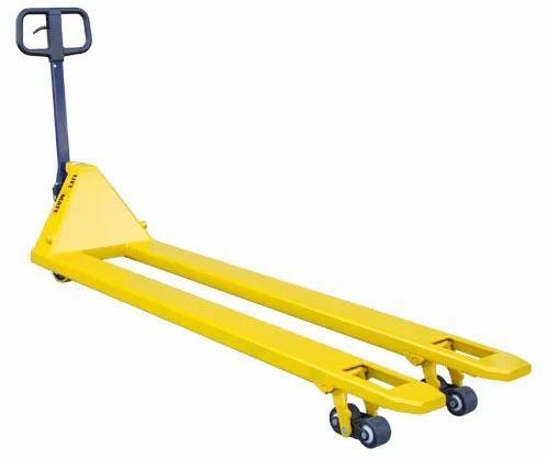 Rectangular Heavy Duty Pallet Truck, for Industrial Use, Feature : Eco Friendly, Fine Finishing
