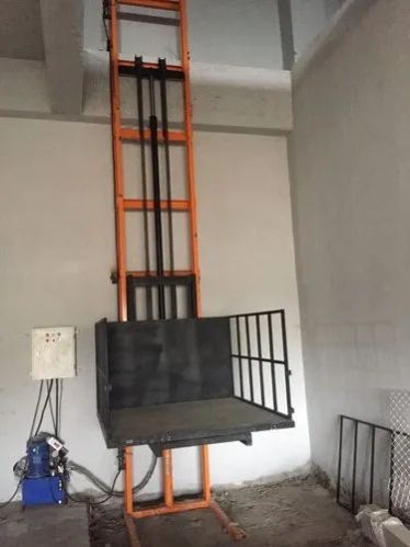 Hydraulic Goods Lift, for Industrial, Feature : Rust Proof Body, High Loadiing Capacity, Best Quality