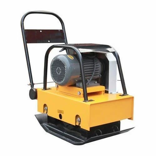 Manual Electric Plate Compactor, Color : Yellow