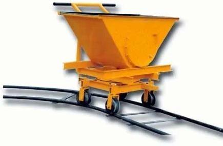 Rectangular Iron Slab Trolley, for Industrial Use, Feature : Easy Operate, Moveable, Shiny Look
