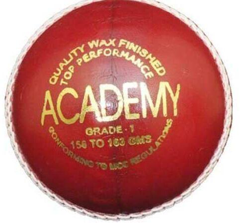 Round Leather Cricket Ball