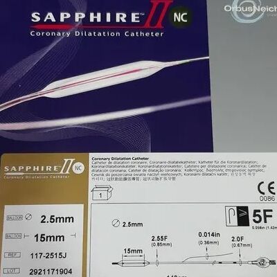 Sapphire Balloon Dilatation Catheter
