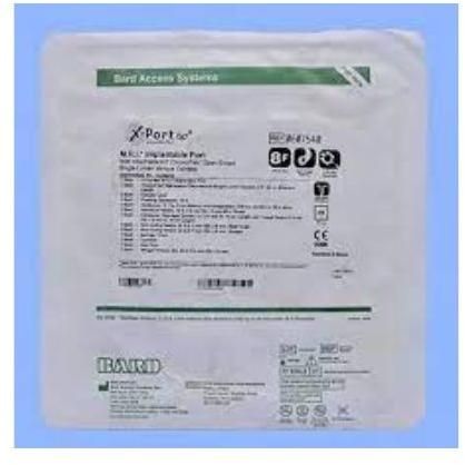 X-PORT ISP MRI PORT W/GROSHONG 8FR