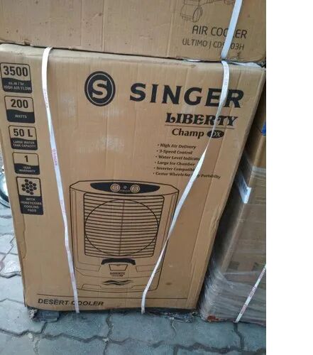Plastic Singer Air Cooler, Tank Capacity : 35 Ltr