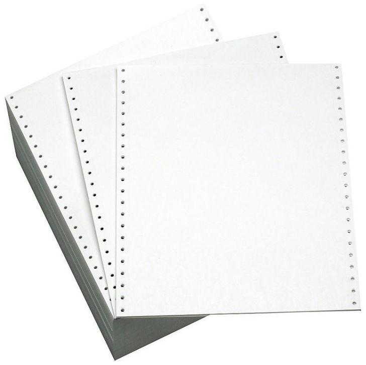 White Computer Continuous Paper, Size : A4, A3
