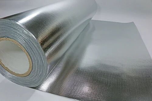 1220 -1650 mm Aluminum Foil Thermal Insulation Material, Color : Silver