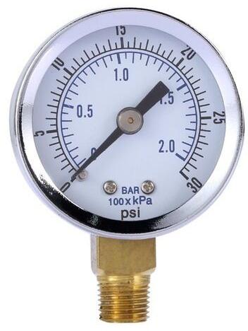 Air Pressure Gauge, Dial Size : 2.5 inch / 63 mm
