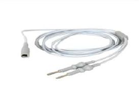 White PVC Bipolar Cable, for Hospital, Size : Standard