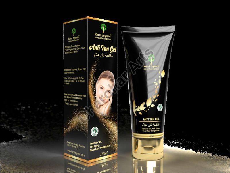 Karvi Organic Anti Tan Gel, for Skin, Packaging Size : 125 Ml