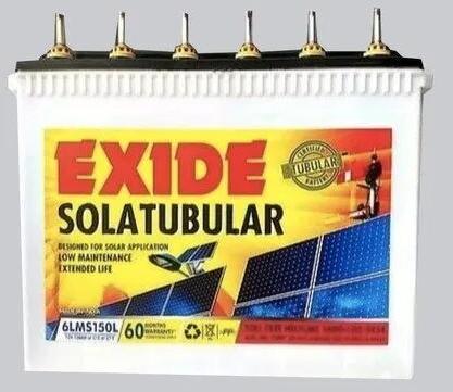 Exide Solar Tubular Battery, Voltage : 12 V