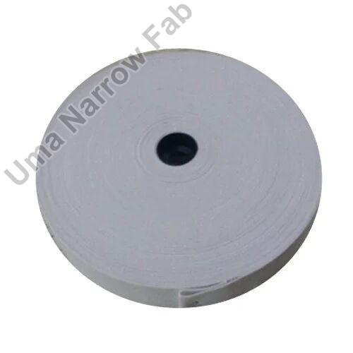 0.25 Inch Woven Elastic Tape, for Making Garments, Pattern : Plain