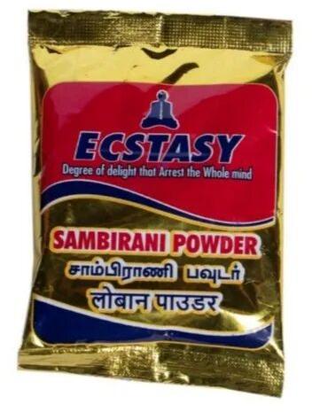 Sambrani powder, Packaging Size : 50g