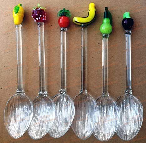 Decorative Glass Spoon