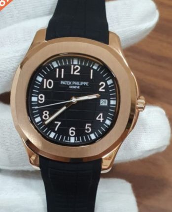 Patek Philippe Aquanaut  Black Swiss Automatic Watch