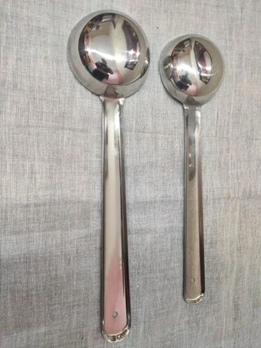 Power Coated Stainless Steel Chamcha Set, for Kitchen, Size : 6 8inch