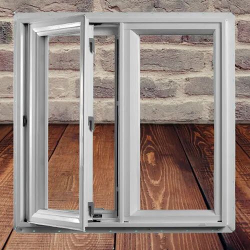 Upvc Casement Window, Color : White