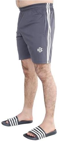 Gray Four Way Men Lycra Shorts, Occasion : Daily Wear