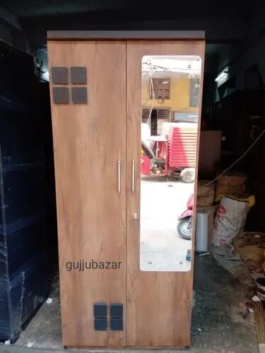 ENGINEERING WOOD Two Door Wardrobe