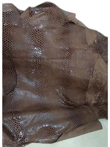 Foil Leather, Color : Dark Brown