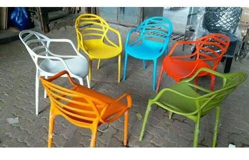 Cello Plastic Chair, for Cafe / Restaurant, Color : Multi