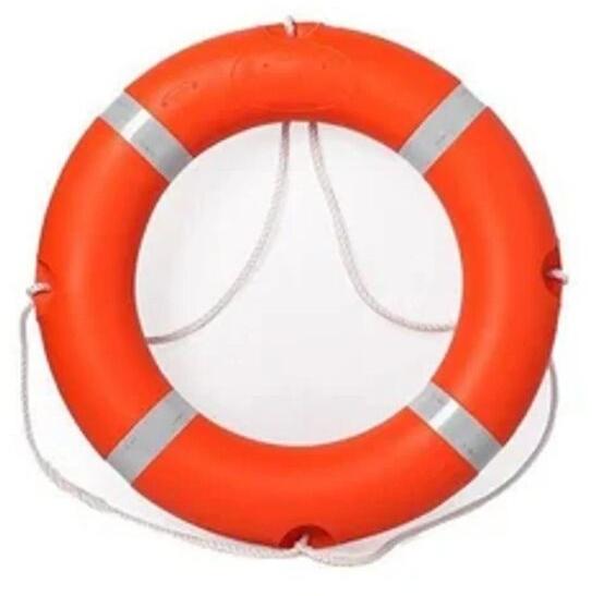 Orange Hdpe Lifebuoy Ring, Shape : Round