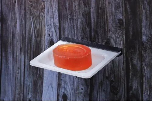 Rectangular Acrylic Single Soap Dish, for BATHROOM, Mounting Type : WALL MOUNTED