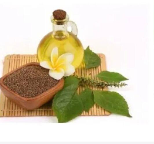 Organic perilla seed oil, for Natural Perfumery, Medicine, Food Flavoring, Feature : Reduce Digesting Issue