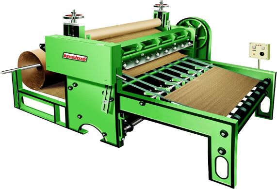 HIGH SPEED ONLINE CORRUGATED SHEET CUTTING MACHINE